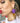 Angele - Purple gold statement earrings