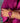 Angele - Fuchsia elastic bracelet