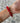 Béatrice - Raspberry elastic stingray bracelet