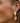 Annaline - Vieux rose Venetian gold statement earrings