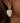 White shell HEART EARRINGS