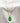 Gigi - Green minimalist teardrop pendant necklace