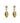 FELICE- gold sweet water pearl earrings