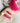 Florine - Fuchsia drop earrings
