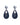 earrings_dark_blue_gold_stingray_giulietta