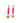 Flo - Fuchsia statement earrings
