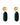 Lauren - Petrol drop earrings