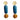 Laurence - Petrol resin statement earrings