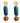 Laurence - Petrol resin statement earrings
