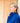 Federica - Blue black snakeskin earrings