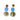 Patrizia - Light blue ceramic drop earrings