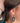 Vittora - Green resin hoop earrings